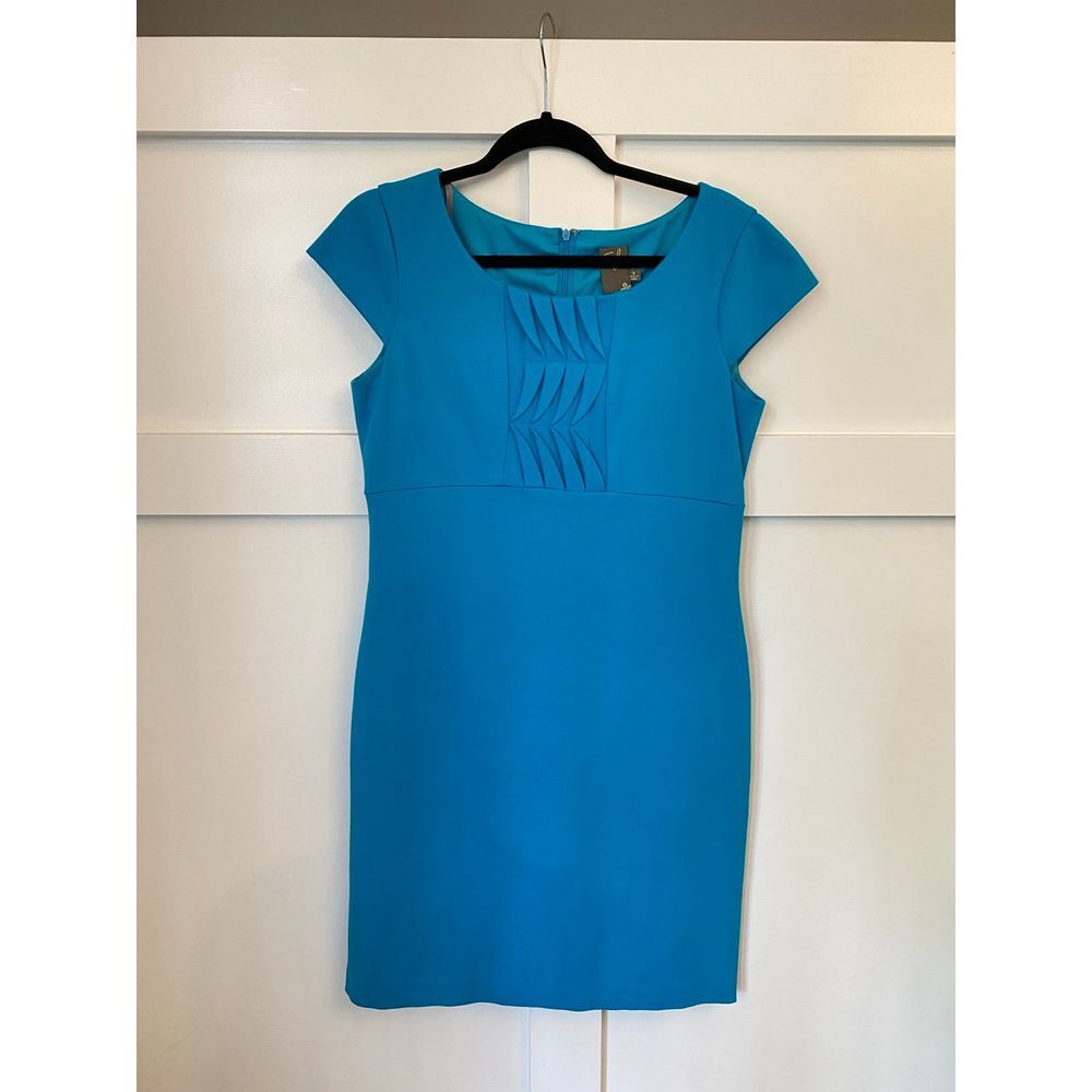 Taylor Turquoise dress size 8 euc